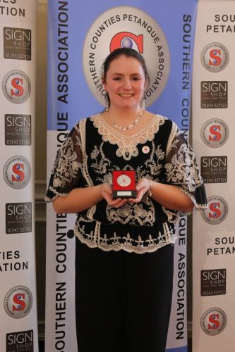 SCPA Mixed Doubles Runner-up - Aimee Rickman (with Dave Kilshaw