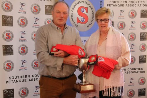 SCPA Mixed Doubles Winners - Chris Turner 