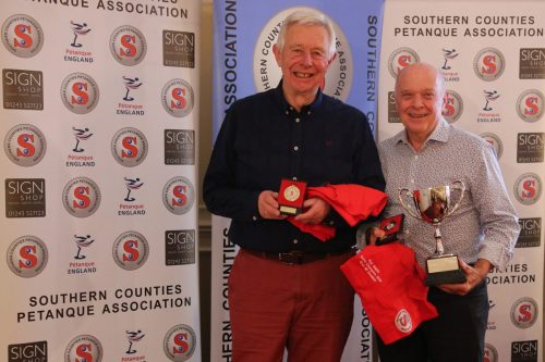 SCPA Over 65s Winners - Chris Chubb  Ray Galpin