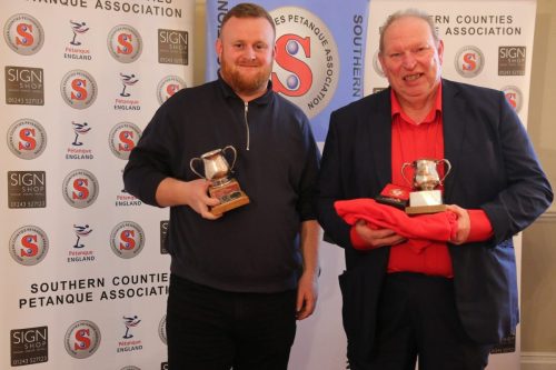 SCPA Winter Doubles Winners - Callum Lombard  Tony Kidd